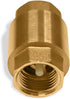 One Way Check Valve 1/2" Female Backflow Preventer, Brass Float for Plumbing Water Boiler Heating
