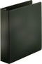 Sparco 26969 Poly Slant-D Ring Binder, 2-Inch Capacity, 11-Inch x 8-1/2-Inch, Black