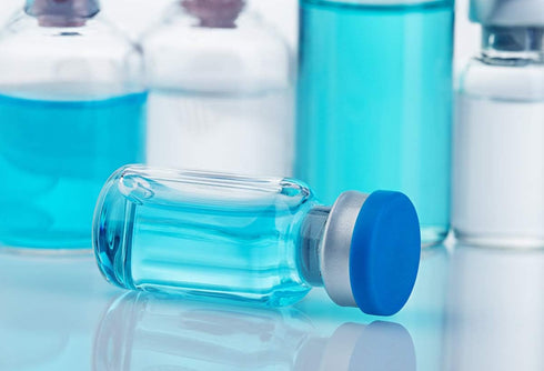 10ml Glass Bottle with Lid, Transparent Vial, B-10Pcs
