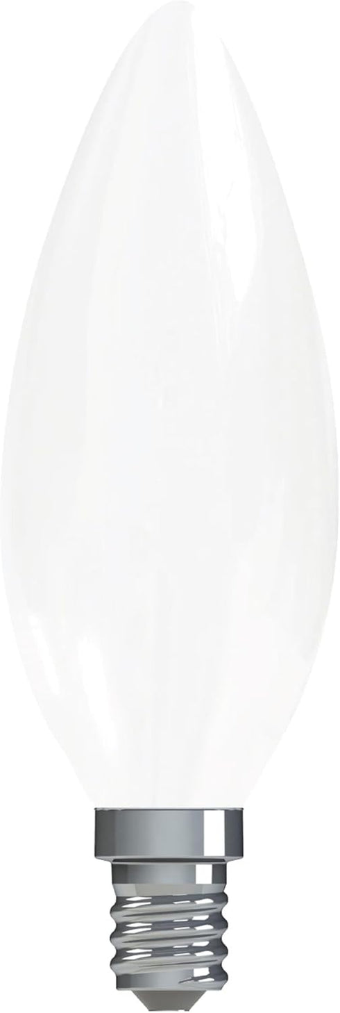 Bulbs, 40 Bulbs, (2 Pack) GE LED Light Watt, Soft White, Decorative Frosted, Small Base