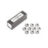 OSCARBIDE 11mm Square Carbide Inserts, 10 Pieces, 11x11x2.0mm R50-4R0.5, Corner Radius for Wood Turning Tools