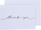 MONORD 10 Pack Folded Thank You Cards with Envelopes, Blank Cards, Set of