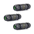 Outdoor Waterproof Connector, IP68 M16 2Way 3Core Electrical Cable Connector for 3.5-7mm Wire Range (3PCS)