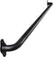 45 Inch Black No-Slip Hand Rails for Indoor Stairs, Wall Mount Staircase