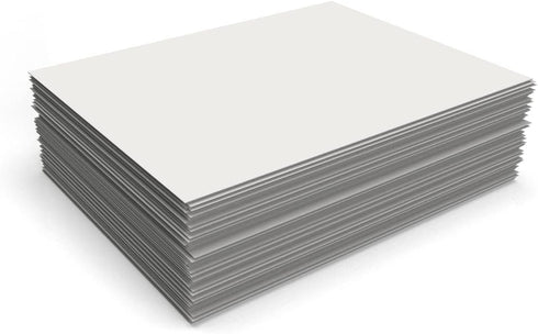 LUXPaper 8.5" x 11" Paper | Letter Size | Natural White | 80lb. Text | 100% Cotton | 50 Qty