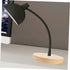 ABOOFAN Wooden Table Lamp Stand, Natural Wood Base Bedside Lamp, Round Solid Lamp Base for Repair