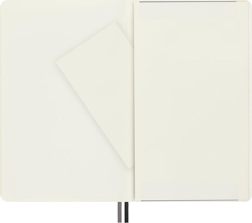 Moleskine Classic Expanded Notebook, Soft Cover, Large (5" x 8.25"), Plain/Blank, Black, 400 Pages