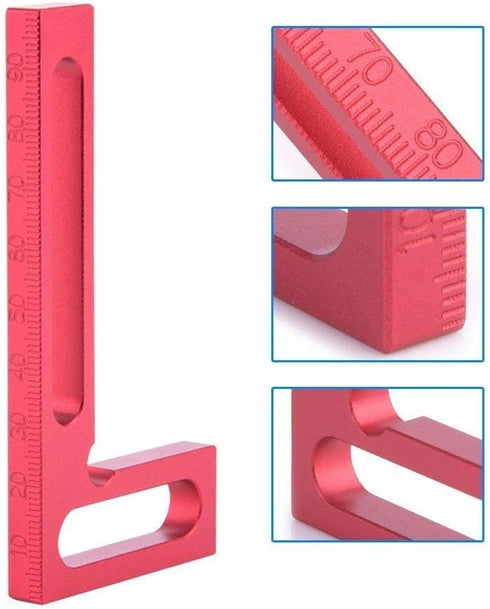 90 Degree Woodworking Right Angle Clamp, Tools Positioning Square, 10cm/3.9inch