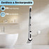 Bamifun 7 Electric Spin Scrubber, Full Body Waterproof Cordless Cleaning Brush with Replaceable Brush Heads Power