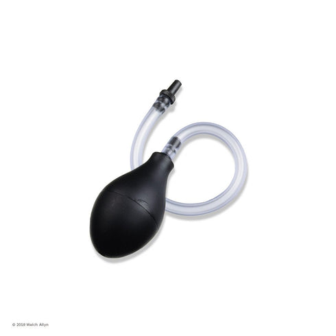 Welch Allyn 21504 Insufflation Bulb and Tube of Diagnostic Otoscope with Black Distal Tip