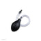 Welch Allyn 21504 Insufflation Bulb and Tube of Diagnostic Otoscope with Black Distal Tip