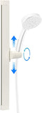 Blissland Shower Slide Bar with Height and Angle Adjustable Handheld Shower Head Holder