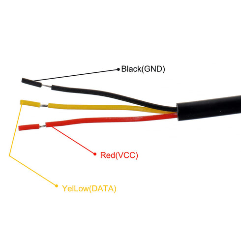BOJACK DS18B20 1M Package (Pack 2 Temperature Sensor Temperature Probe Stainless Steel Waterproof