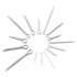 XINGYHENG 150pcs 15 Kinds 304 Stainless Steel GB91 M1 M1.5 M2 M2.5 M3 Split Cotter Clip Pins Assortment Kit