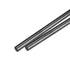 MECCANIXITY 2 Pcs Matte Carbon Fiber Rod, 10mm x 300mm for RC Plane DIY Tool Wing Tube Quadcopter Arm