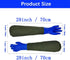 Long Waterproof Rubber Gloves, 28 Shoulder Length Insulated PVC Coated, Chemical Resistant