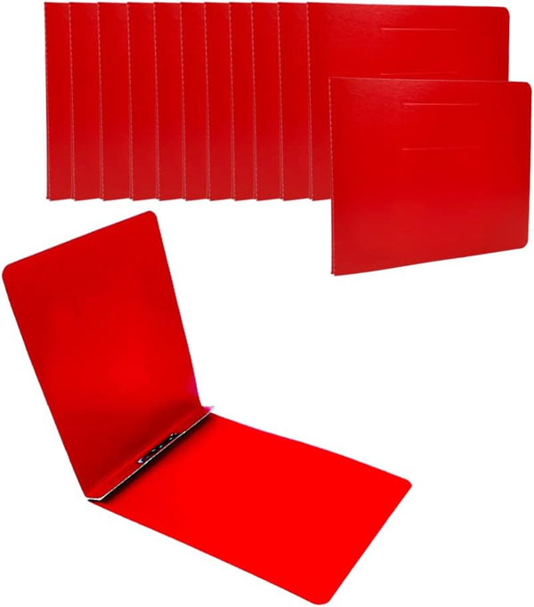 Fiberboard Binder, 8.5 x 11 Inches with Metal Prong Top Fastener, 2 Inch Capacity for Pressboard Report Cover, 12 per