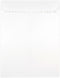JAM PAPER Open End Catalog Commercial Envelopes - 9 x 12 with Peel and Seal Closure, White, 25/Pack