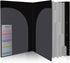 SKYDUE Document Organizer Folio, 5 Pocket Expanding File Folder, Portable Paper Organizer for School Office Supplies