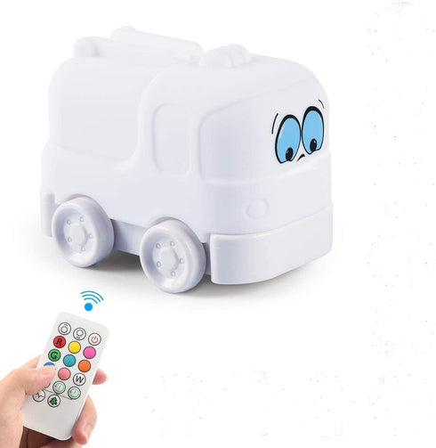 Night Light Kids with Cute Car Design Children's Room LED Bedside Lamp