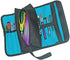 Tool Roll Up Pouch, Foldable Organizer Storage Holder, Multi-Purpose Canvas Tool Bag with Zipper