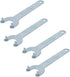 Utoolmart 4Pcs Angle Grinder Wrench - Iron Lock Nut 2 Prong Spanner for Dewalt Milwaukee Makita Black & Decker
