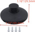 Lamp,Pack 6 Floor Lamp Foot Switch,Black Round Foot Pedal Switch,Step ON Off Spring Push Button for Control Floor