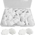 yyangz Cloud Pushpin 30PCS White Decorative Cloud Push Pins for Wall Hanging, Memo DIY Craft Gift Bags, Home Decor