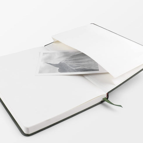 Journal Notebook (A5-Dotted, Dark Green), 192 Pages, Medium 5.7X8.3 inches - 80 gsm Thick Paper, Hardcover.
