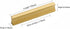 2 Pack, Brass Solid Handle, Stylish Pure Copper Wardrobe Door Handles for Wardrobes, Cabinets, Drawers. (XL (Pitch of Holes 3.78inch)) by WIOEERS