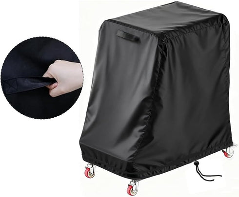 AugustknowU (420D) Oxford Cloth Waterproof Cover for L-Shaped Folding Chair Storage Rack Trolley with UV Resistance