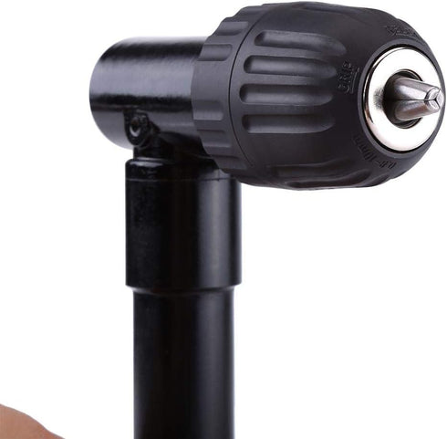 Right Angle Drill 90 Degrees Extension Chuck 8mm Shaft Electric Drill Tool for Tight Corner Workspace