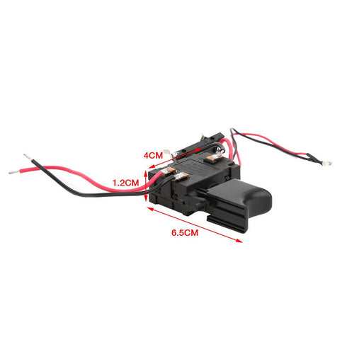 Drill Switch, Electric Drill Speed Control Replacement Part for 7.2V - 24V Cordless Drills