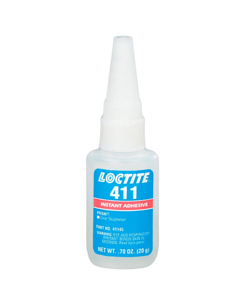 Loctite Clear Prism Instant Adhesive, Toughened, 20 g Bottle