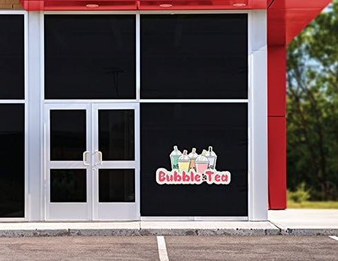 Bubble Tea 24" Concession Decal Sign - Cart Trailer Stand Sticker Equipment