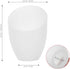 5.35X3.54X1.96 Inch Set 5 GANAZONO Horseshoe Lampshade Plastic Lamp Shade of for Table Lamps Easy Install Light Cover