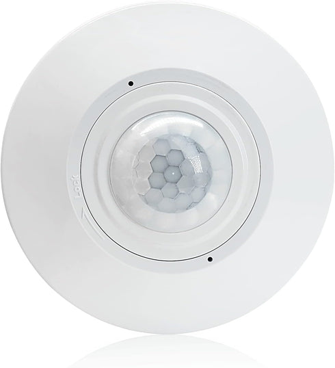 DC 12/24V 10A Low Voltage Ceiling PIR Occupancy Motion Detector, 360 Motion Sensor Switch
