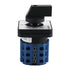 Baomain 660V 20A On-Off-On Changeover Control Rotary Cam Switch, 3 Positions, 12 Terminals SZW26-20/D303.3