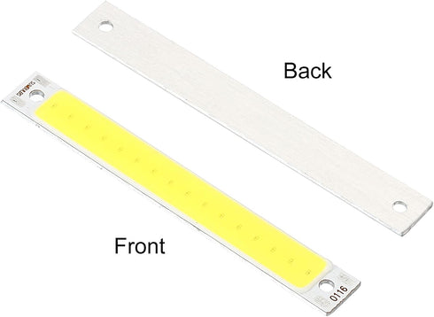 PATIKIL 1W DC 3-3.7V LED Chip Bulb, Aluminum COB Lamps, 6500K White Light, 100LM, 3 Pack