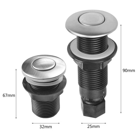 jojnsha Set Air Button Switches Tool Professional Air Pressure Switches Knob Bath Pneumatic Spas Tubing Kits Kitchen