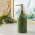 GREYWAWA Bathroom Shampoo Bottle Ceramic Hand Sanitizers Press for Shampoo Shower Gel Lotion Bathroom Accessories
