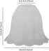 Generic Frosted Glass Lamp Shade Pendant Light Cover,Creative,Home Decor,Modern,Decorative,Replacement for Wall Sconce