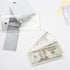 Cash Envelopes Wallet Set, Clear PVC Money Holder with 6PCS Cash Divider and Tab Stickers