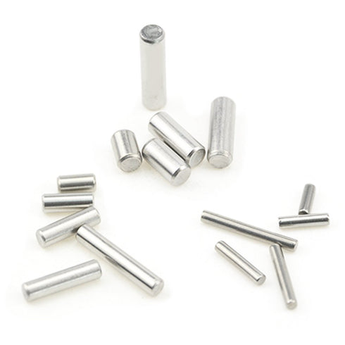 XINGYHENG 225Pcs M2 M3 M4 304 Stainless Steel Dowel Pins Assortment Kit with Storage Box