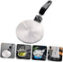 10-Inch Stainless Steel Heat Diffuser Plate for Induction Cooktops Cooking Heat Plate for Stovetop and Electric Stove