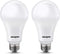 Super Bright Light Bulb 150 Watt Equivalent A21 LED, Daylight 5000K, E26 Base, 2600 High Lumens, Non-Dimmable, 2 Pack