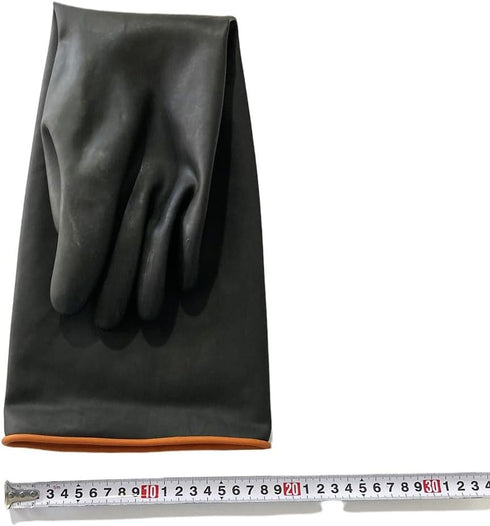 DYKWSWYX 55CM 1 Extended Arm Brewing Gloves - Durable Plastic, Chemically Resistant for Home Brewing, Winemaking