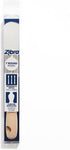 Zibra Round Paint Brush for Curved Surfaces and Ornate Details, 1 in, White, Pro Grade by Zibra