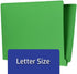 The File King Green File Folder, Full Side Tab, Letter Size, Box of 100, 11-Point Fiber Construction, USA Made