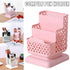 QDKVTNDJZ Holder,1Pcs Pen Office Organizer Desktop Storage Box Pencil Brush Pot Makeup Container Sundries Desk